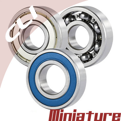 Medium miniature bearings plain stainless steel 402