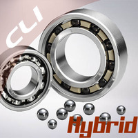 Thumb stainless steel   ceramics hybrid bearings 2cli