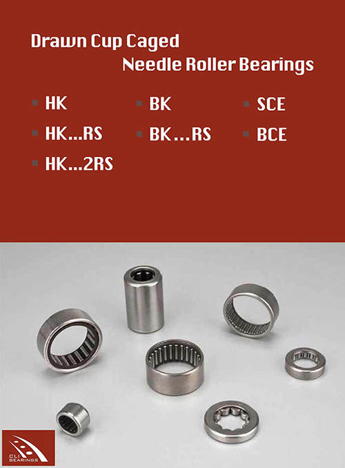 Original 1 drawn cup caged needle roller bearings hk bk hk rs bk rs hk 2rs sce bce nw