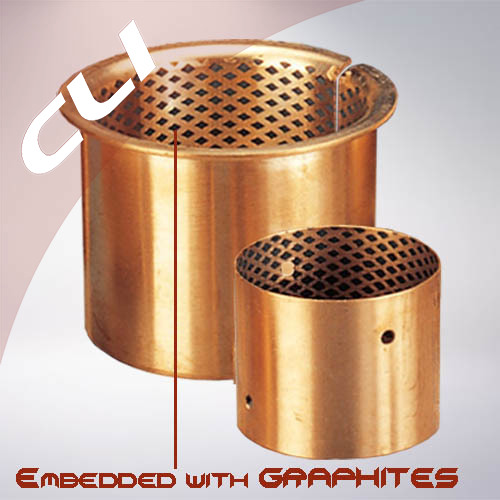 Original cli 09g bronze bushing with diamond oil pockets filled with graphites 1